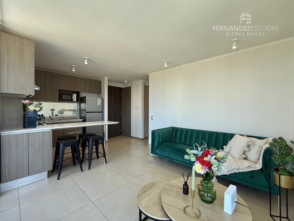 CONCON - ARRIENDA DEPTO AMOBLADO 2D 1B 1E - COSTA DE MONTEMAR