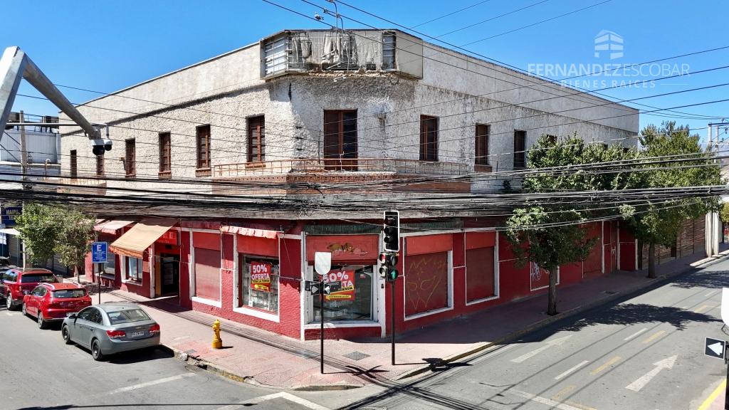 LOS ANDES - ARRIENDO PROPIEDAD COMERCIAL ESQUINA EN PLENO CENTRO
