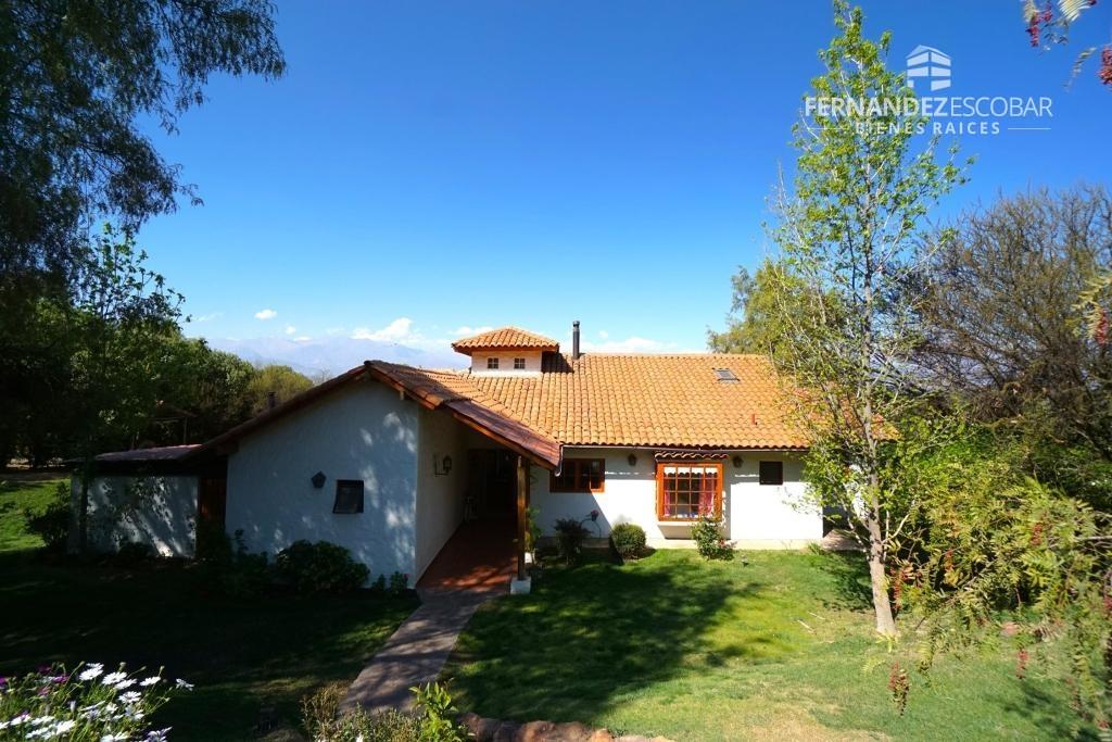 RINCONADA DE LOS ANDES - VENDE PARCELA CON CASA RUSTICA 4D 5B