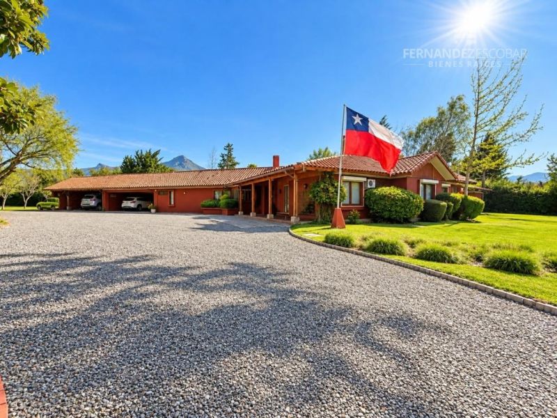 CALLE LARGA - VENDE PARCELA CON CASA 5D 5B PISCINA