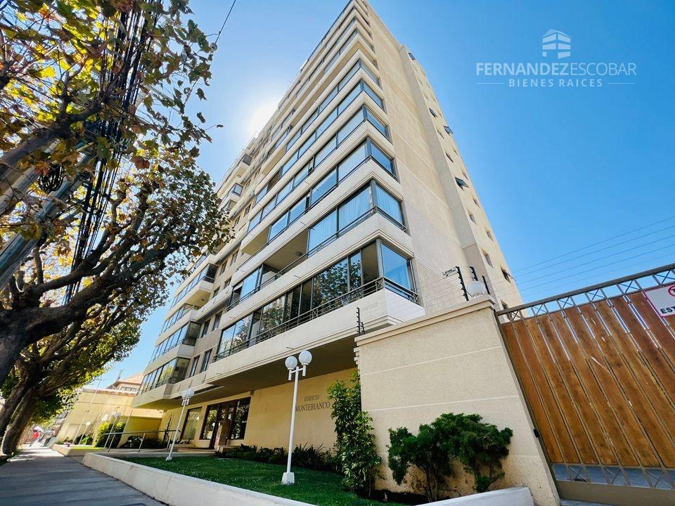 VIÑA - SE VENDE DEPTO 3D 4B - EDIFICIO MONTEBIANCO
