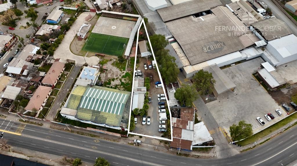 SAN FELIPE - VENDE TERRENO DE 1.473m2 CON GALPÃ“N Y OFICINAS