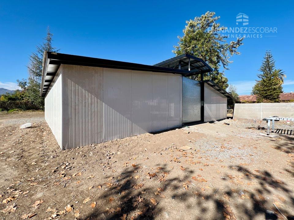 SAN ESTEBAN - ARRIENDA GALPON CON TERRENO DE 500 M2 - TOCORNAL