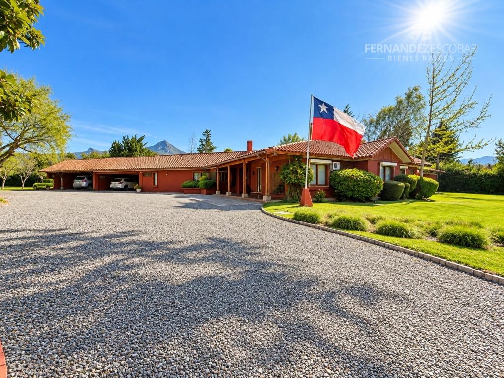 CALLE LARGA - VENDE PARCELA CON CASA 5D 5B PISCINA