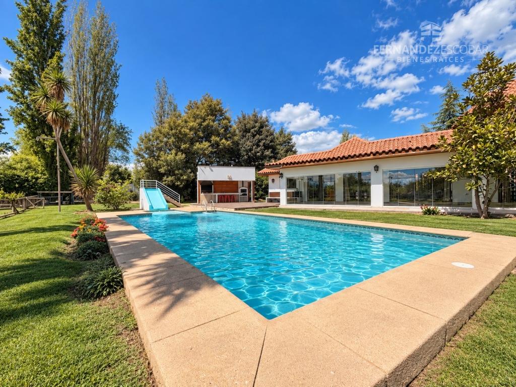 RINCONADA - VENDE ARRIENDA CASA 4D 4B PISCINA - COND. LOS PLACERES
