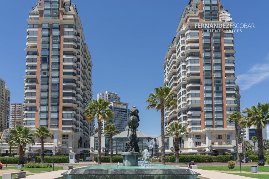 VIÑA - SE VENDE DEPTO 4D 3B - EDIFICIO PUERTO PACIFICO