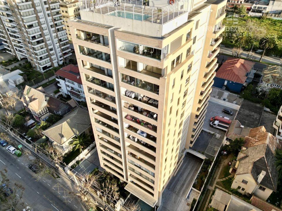 VIÑA DEL MAR - ARRIENDA DEPTO 3D 2B 1E - VISTA PONIENTE
