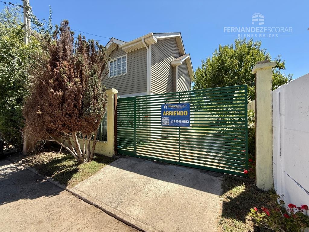 LOS ANDES - ARRIENDA CASA 3D 2B 2E PISCINA - VILLA TRASANDINO