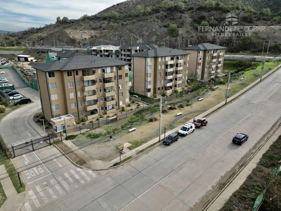 LOS ANDES - SE ARRIENDA DEPTO 3D 2B CUMBRE DE LOS ANDES