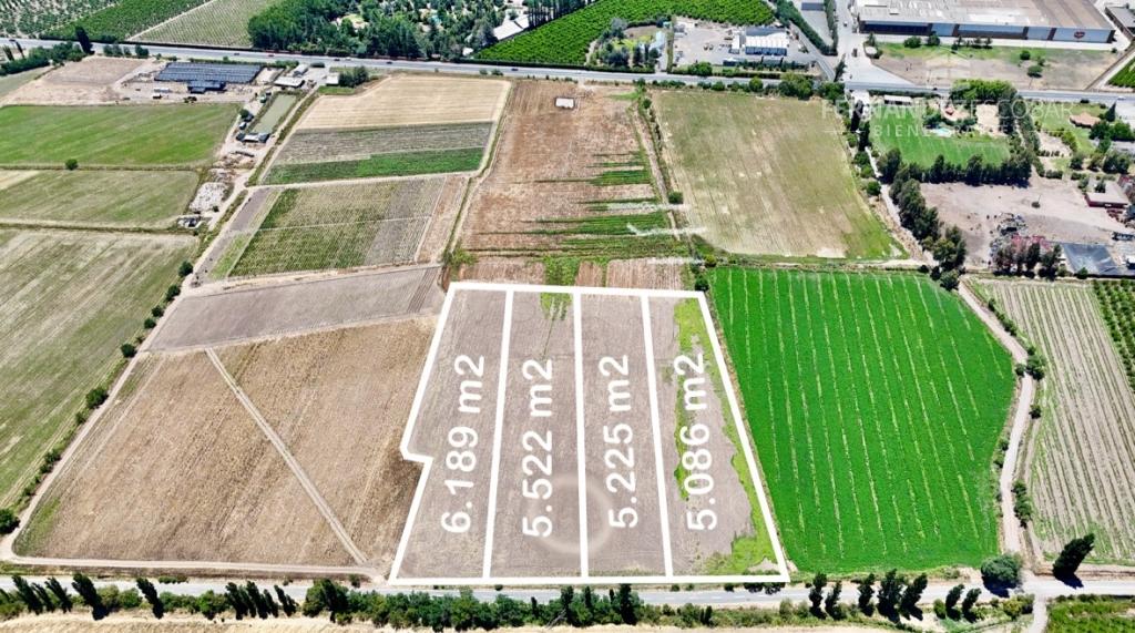 RINCONADA - VENDE TERRENOS de 5.086m2 a 6.189m2