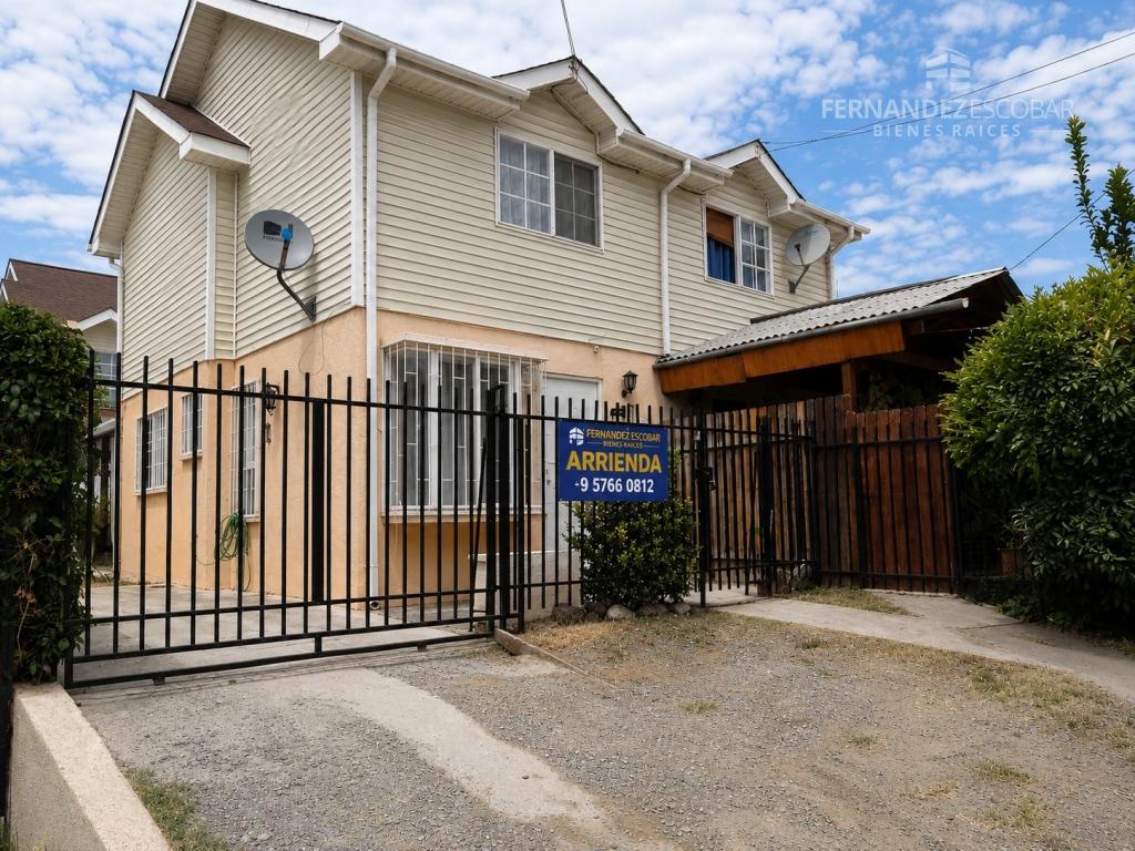 LOS ANDES - ARRIENDO CASA 3D 2B - VILLA TRASANDINO