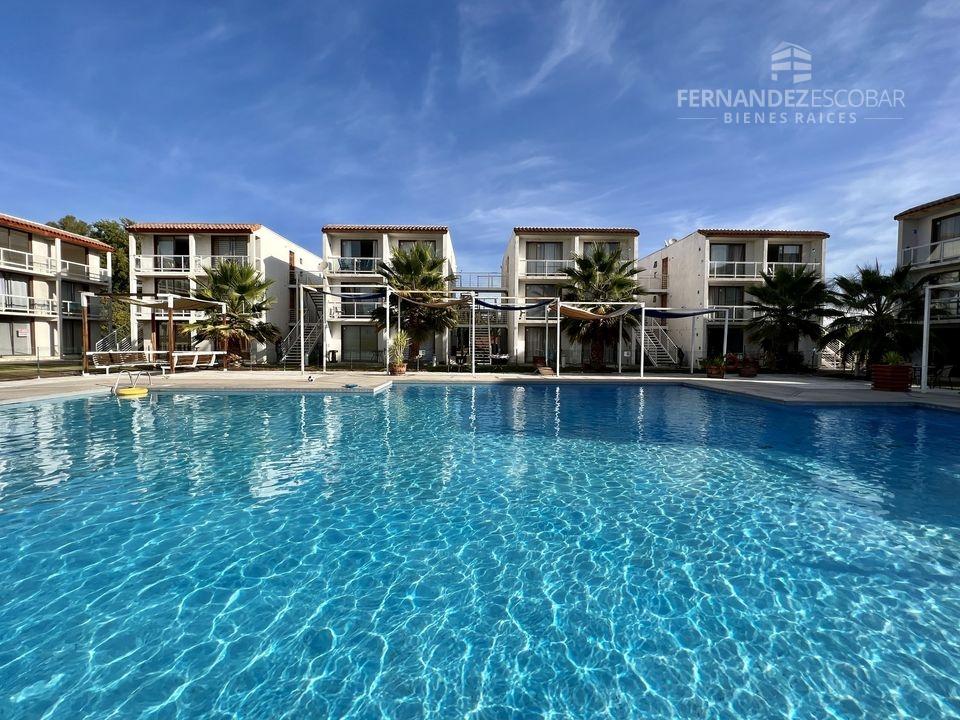 SAN ESTEBAN - ARRIENDA DEPTO AMOBLADO 1D 1B 1E- COND. ANDES CLUB