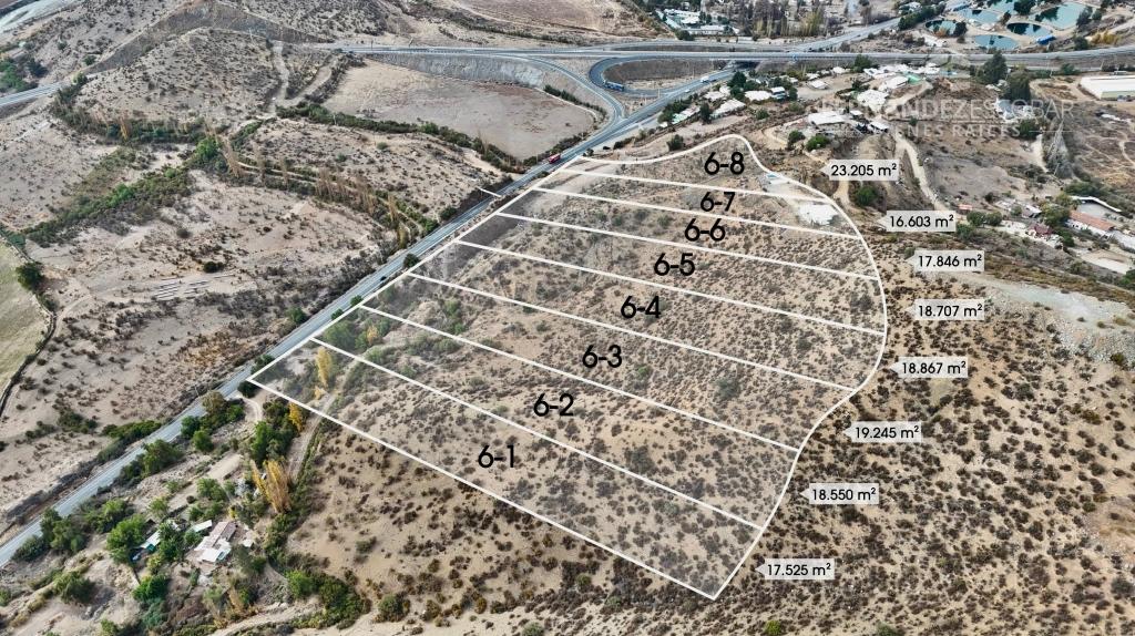 LOS ANDES - VENTA DE LOTES - CAMINO INTERNACIONAL